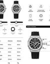 Couple Wristwatches Silicone Strap Sport Fashion Chronograph Waterproof  Clock Quartz Watch for Men Women