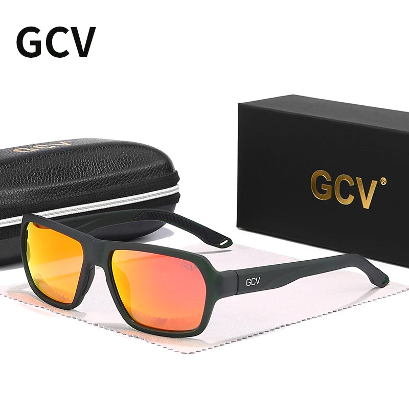 TR90 Polarized Photochromic UV400 Mirror Sports Fishing Driving Sunglasses for Men Women