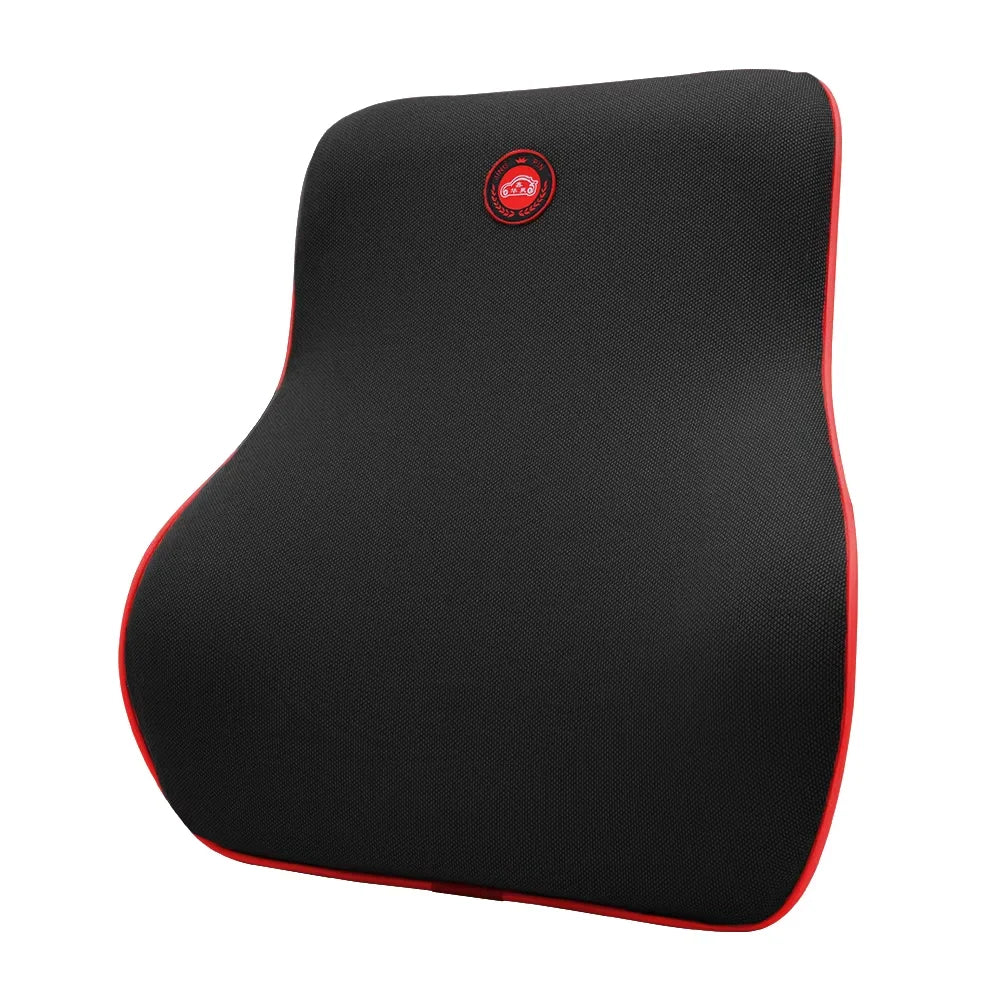 Memory Foam Car Seat Pillow Car Neck Pillow Protective Lumbar Back Support Breathable Car Headrest Cushion For Travel