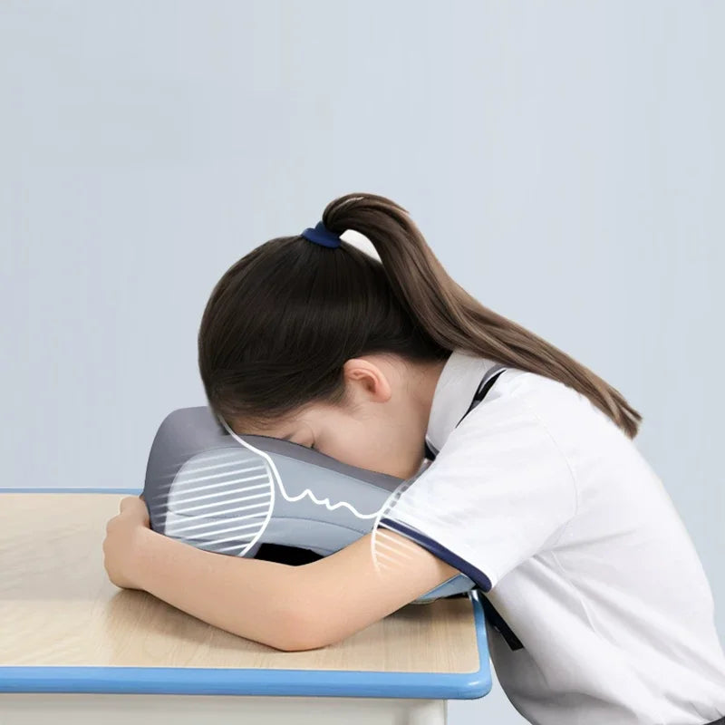 Memory Foam Cervical Pillow Ergonomic Neck Support Orthopedic Sleeping Pillow for Office Home Nap Pain Relief Comfort Pillow