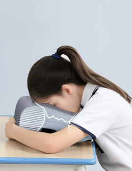 Memory Foam Cervical Pillow Ergonomic Neck Support Orthopedic Sleeping Pillow for Office Home Nap Pain Relief Comfort Pillow