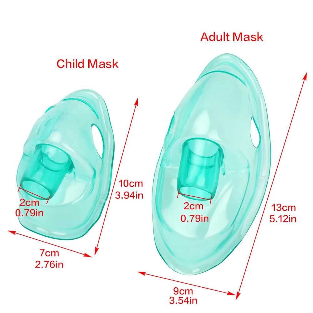 Inhaler Set Mask Filters Family Medical Nebulizer Cup Catheter Compressor Nebulizer Accessories Smooth Breathing