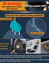 Car Headrest Pillow, Thickened Memory Foam Road Pal Headrest, Neck Support Pillow, 180° Adjustable Car Headrest, U- Shaped Desig