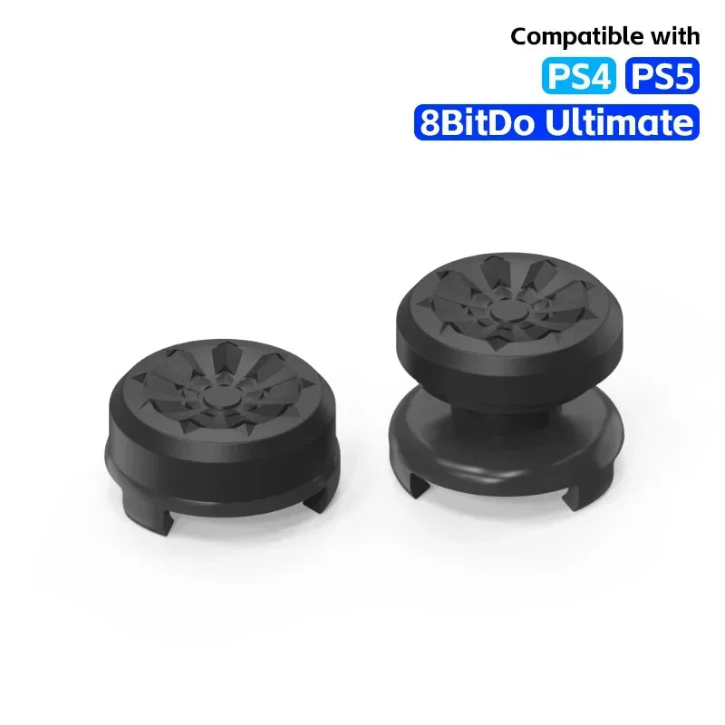 Replacement High-Rise Joystick Freeks Thumbstick Caps – Compatible with 8BitDo Ultimate Controller, PS4 & PS5