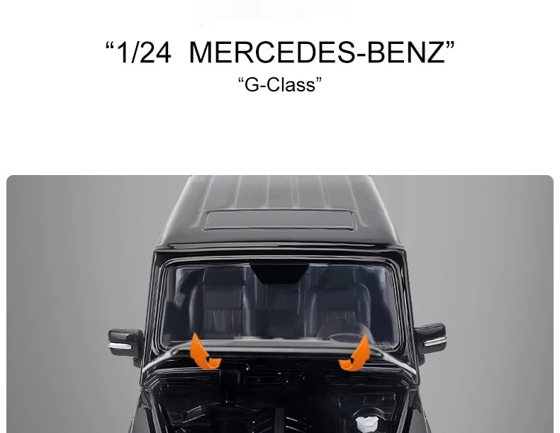1 24 Scale Mercedes Benz G500 SUV Diecast Model Car