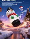Outdoor Home Restaurant Snowman Atmosphere Night Light Christmas Decoration with Bluetooth V5.3 Speaker