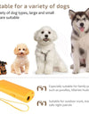 3 In 1  Dog Repeller Anti Barking Device Ultrasonic Dog Repeller Stop Bark Control Training Supplies with LED Flashlight