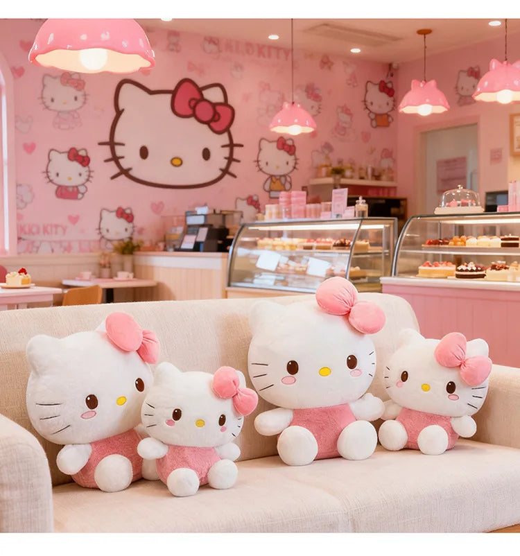 Cute Cat Character Plush Stuffed Doll Toy