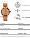 Wood Watch for Men and Women custom