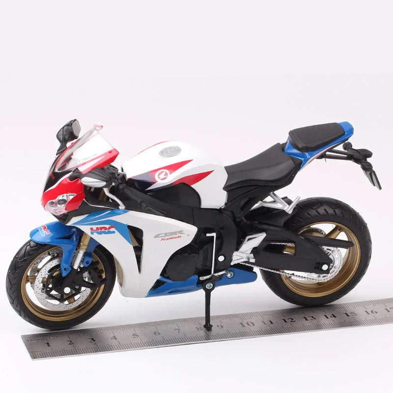 Diecast Honda CBR1000RRR Fireblade Motorcycle Model 1 to 12 Scale
