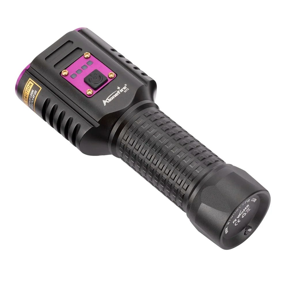 20W 365nm UV Rechargeable Flashlight With White Light