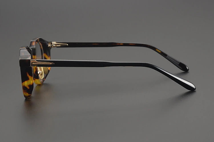 Vintage Oval Acetate Optical Eyeglasses Frame