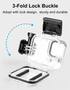 40m for GoPro Hero11 Black Mini Waterproof Housing Protective Case with Buckle Basic Mount & Screw
