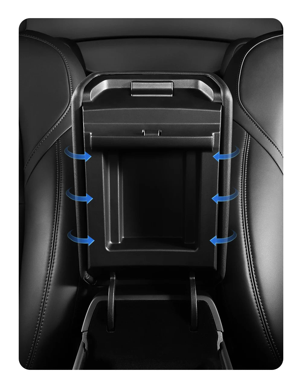 TPE Armrest Cover for Tesla Model Y Juniper Model YL and Model 3 Highland Center Console Protector