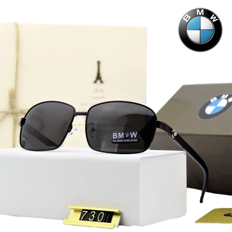 BWM Luxury Polarized Sunglasses Men UV Anti-Glare glasses Driving Cycling Fishing Outdoor Beach Hiking Sunglasses