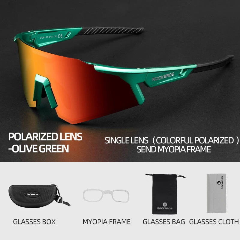 Polarized Photochromic Bike Glasses Outdoor UV400 Bicycle Eyewear Sunglasses Sports MTB Road Cycling Glasses Goggles