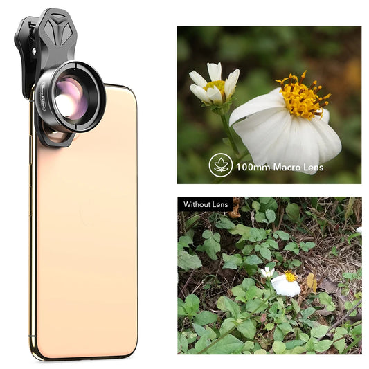 100mm Macro Smartphone Camera Lens with Universal Clip