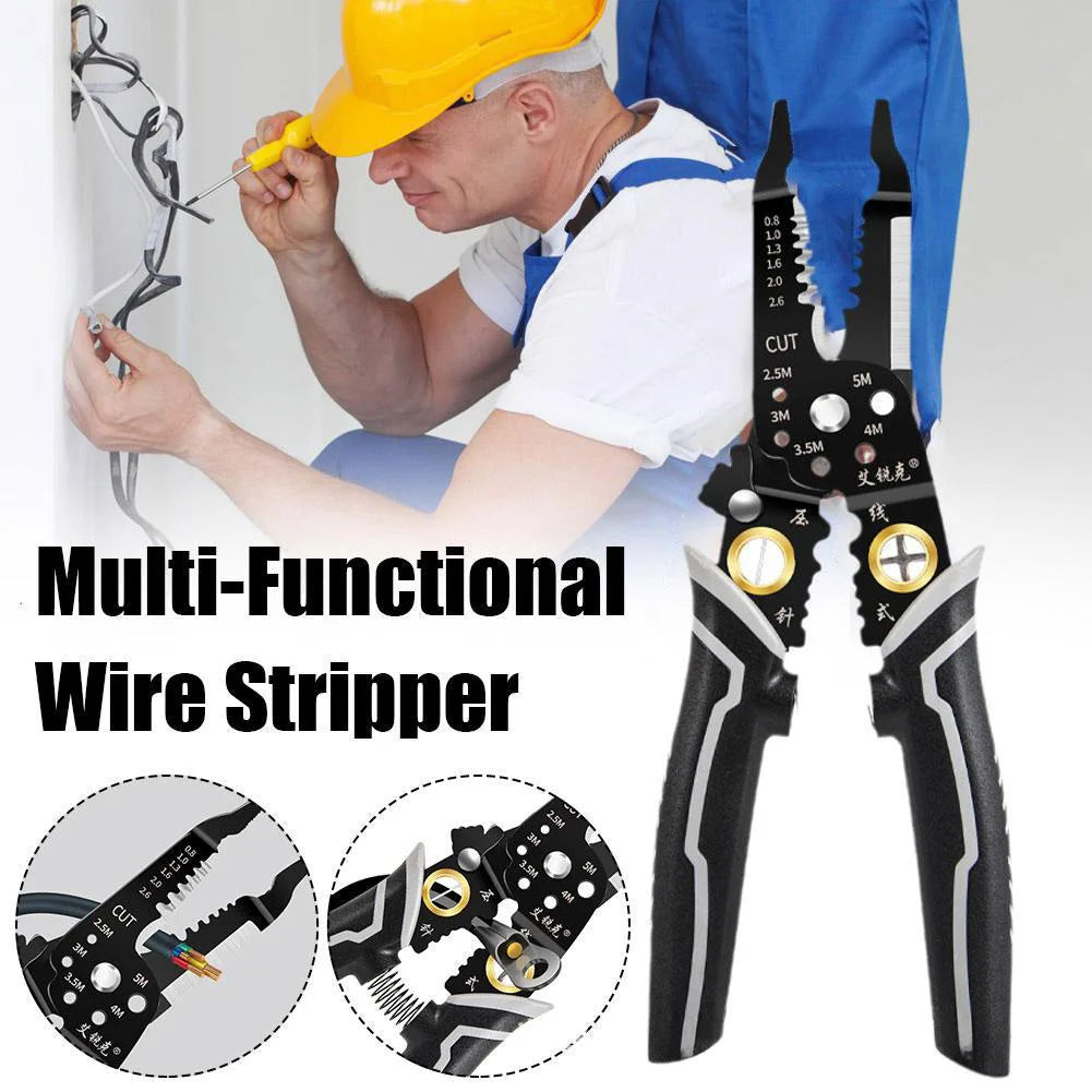 Wire Stripping Multifunctional Pliers For Cable Cut Crimp Splitting Wire Stripper Cable Cutter Crimper Automatic Hand Tool