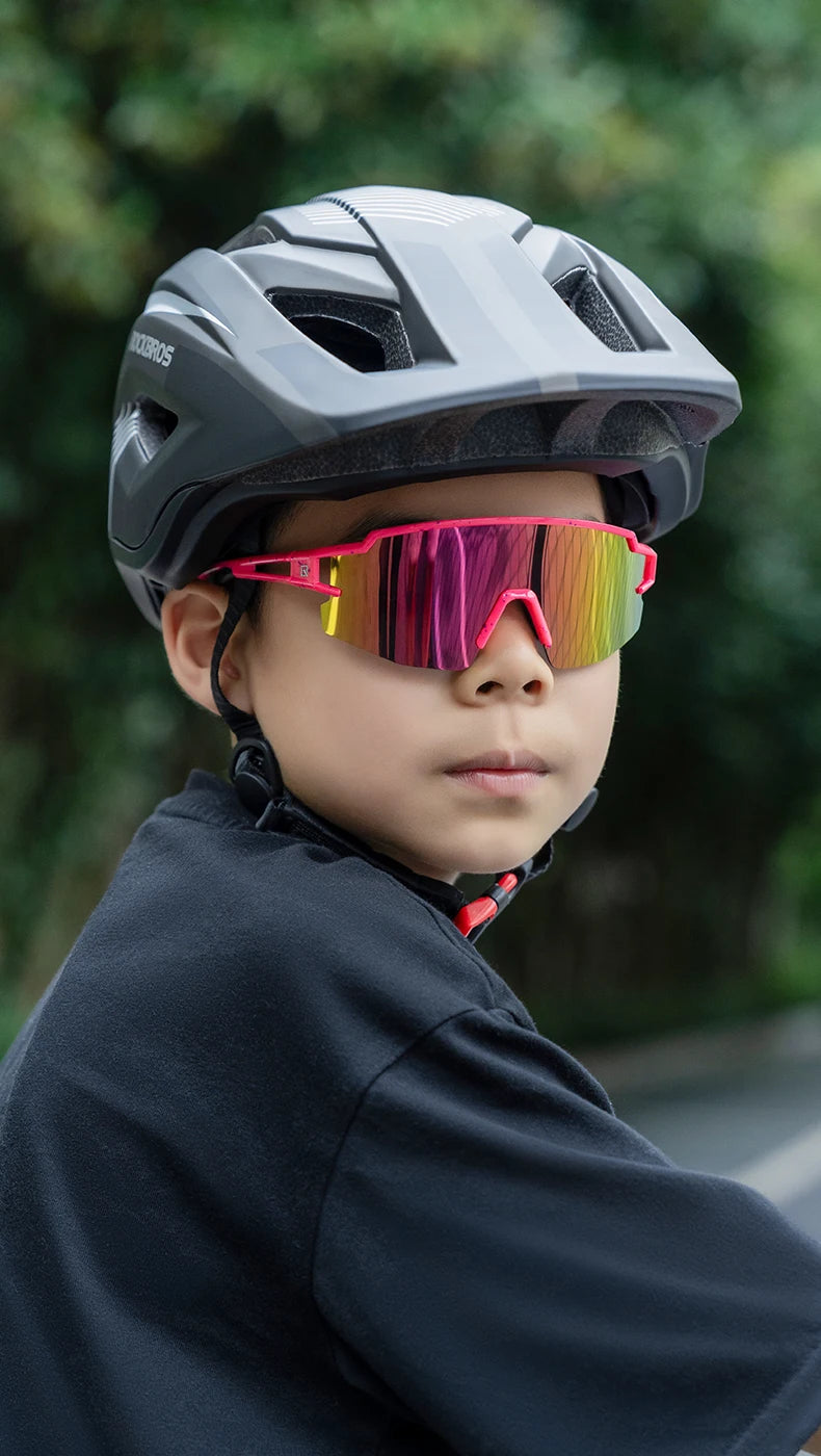 Bike Glasses Polarized UV400 Sun Protection Bicycle Goggles Boys Girls Sports Running MTB Road Sunglasses