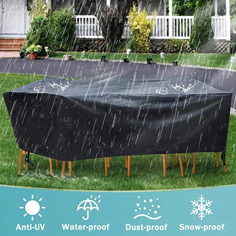 210D Waterproof Garden Furniture Cover Outdoor Patio Sofa Table Chair UV Dust Rain Snow Protector