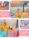 Car Rescue Adventure Rail Track Toy for Kids Racing Brain Educative Interactive Table Game Educational Toys Train Boy Girl Gifts