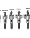 5PCS Carbide Tip HSS Drill Bit Hole Saw Set for Stainless Steel Cutting Metal Alloy 16/18.5/20/25/30mm Woodworking Tools