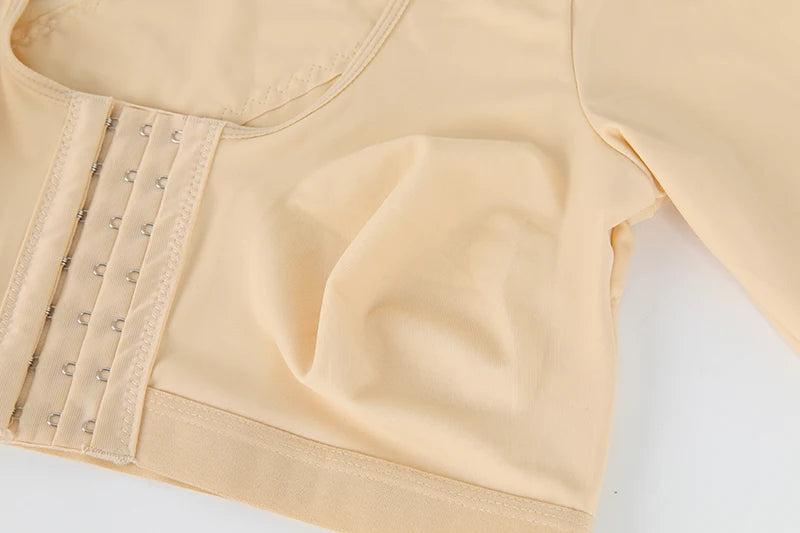 Women Arm Shaper Compression Top – Half Sleeve Posture Corrector Shapewear