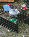 Outdoor Folding Multifunctional Table Picnic Camping Desk Portable Aluminum Small Table Windshield Picnic