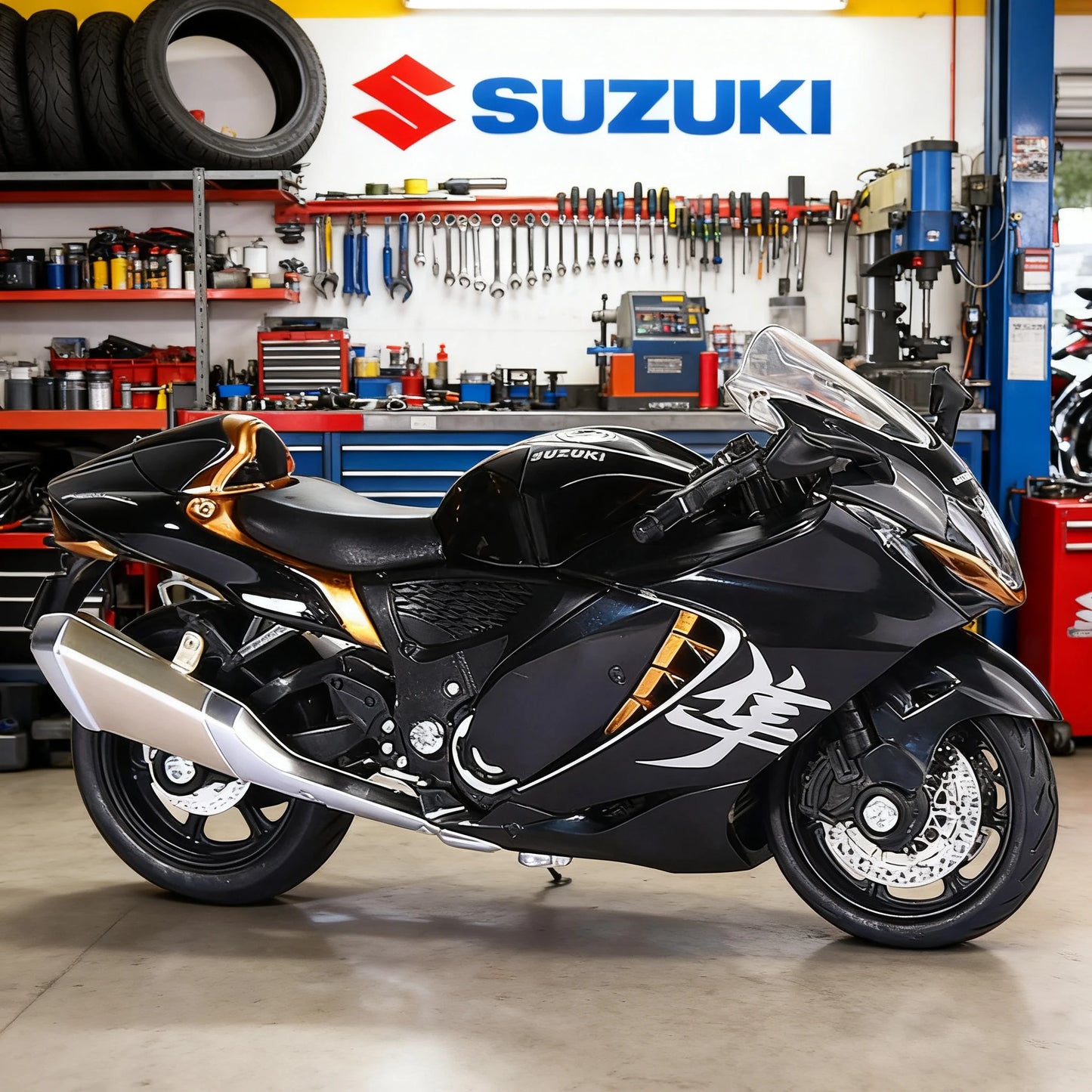 1/18 Suzuki Hayabusa GSX1000R YZF-R1 Motorcycle Model Toy Vehicle Collection Autobike Shork-Absorber Off Road Autocycle Toys Car