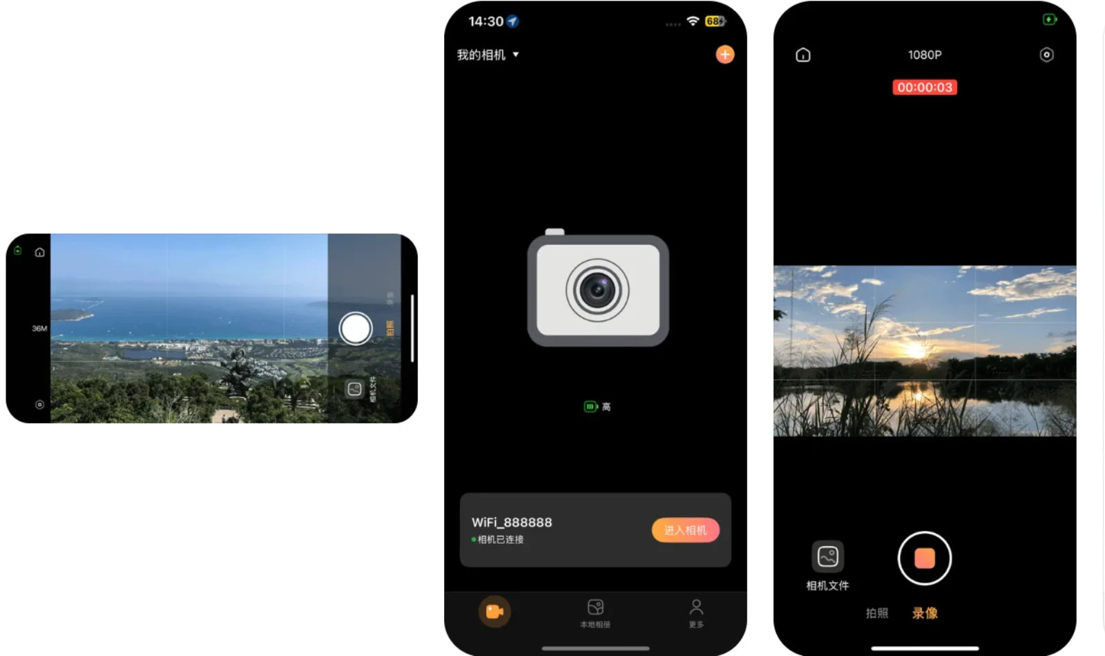 Pocket Action Camera 4K Moto Recording BodyCam 1.69