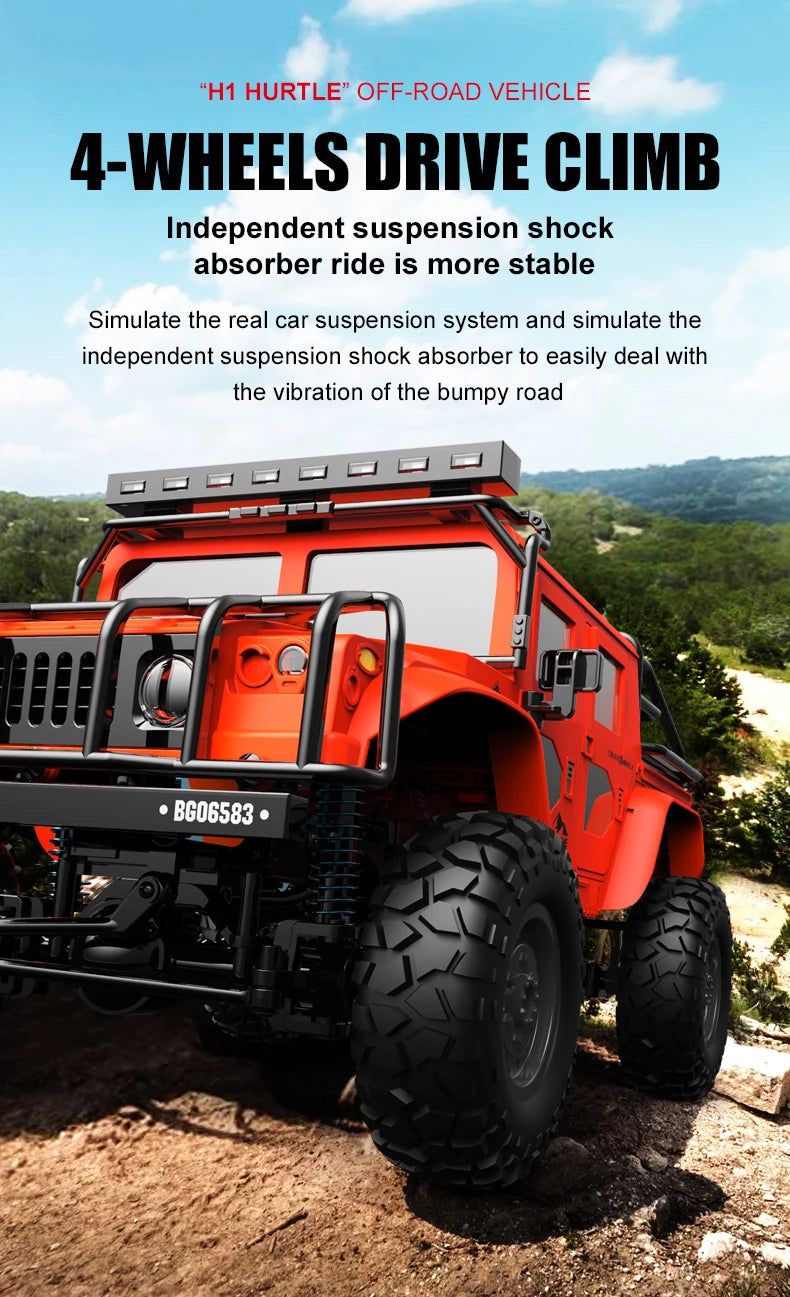 1 to 12 Scale 4WD Remote Control Off Road Climbing SUV