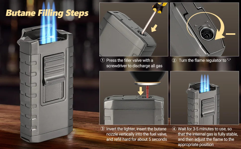 Cigar Humidor, Glass Top Cedar Wood Humidor Box, Cigar Case for 20-35 Cigars with Hygrometer, Cigar V-Cutter, Desktop Humidor