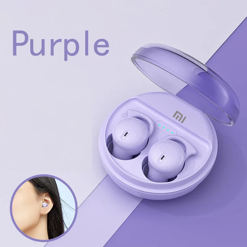 XIAOMI TWS Wireless Earbuds Bluetooth5.3 Sleeping Headphone Invisible Mini Earphone Noise Cancelling Comfortable Headset