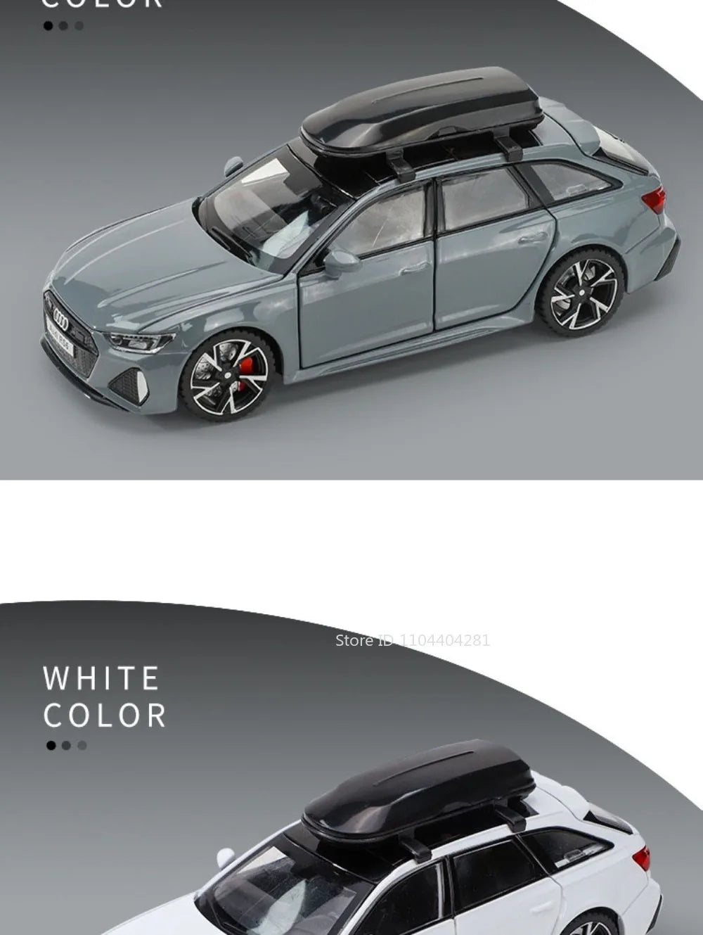 1:32 RS6 RS7 Alloy Miniature Models Diecast Car Toys 6 Doors Opened Sound Light Pull Back Metal Vehices 's Holiday Gifts