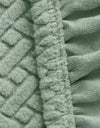 1PC Stretch Dining Chair Seat Cover Jacquard Solid Color Chairs Covers Removable Anti-Dust Chair Cushion Slipcovers Hotel Home