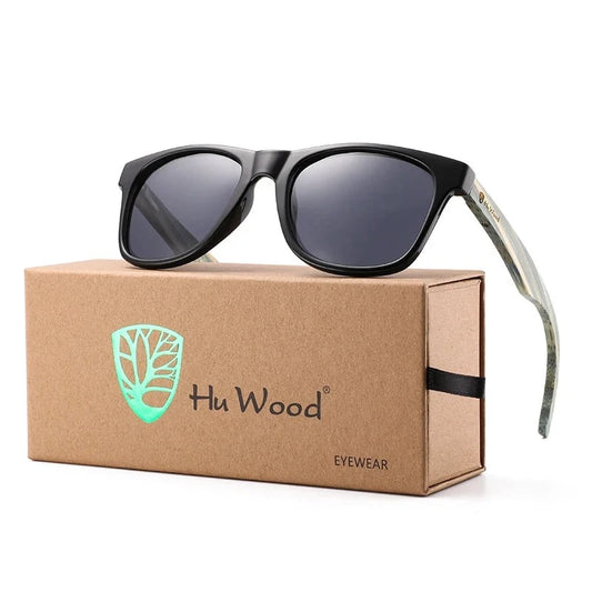 Wood Color Bamboo Sunglasses Wood Polarized Fashion Glasses UV400 Protection Eyewear