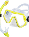 Dry Snorkel Set Diving Mask For Adults Tempered Glass Professional Panoramic Snorkeling Gear Swimming Training Snorkel Kit
