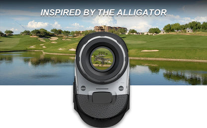 Laser Range Finder Black 600M Golf Distance Meter, with Vibration, Magnet, Slope switch, support USB Charging