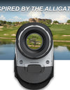 Laser Range Finder Black 600M Golf Distance Meter, with Vibration, Magnet, Slope switch, support USB Charging