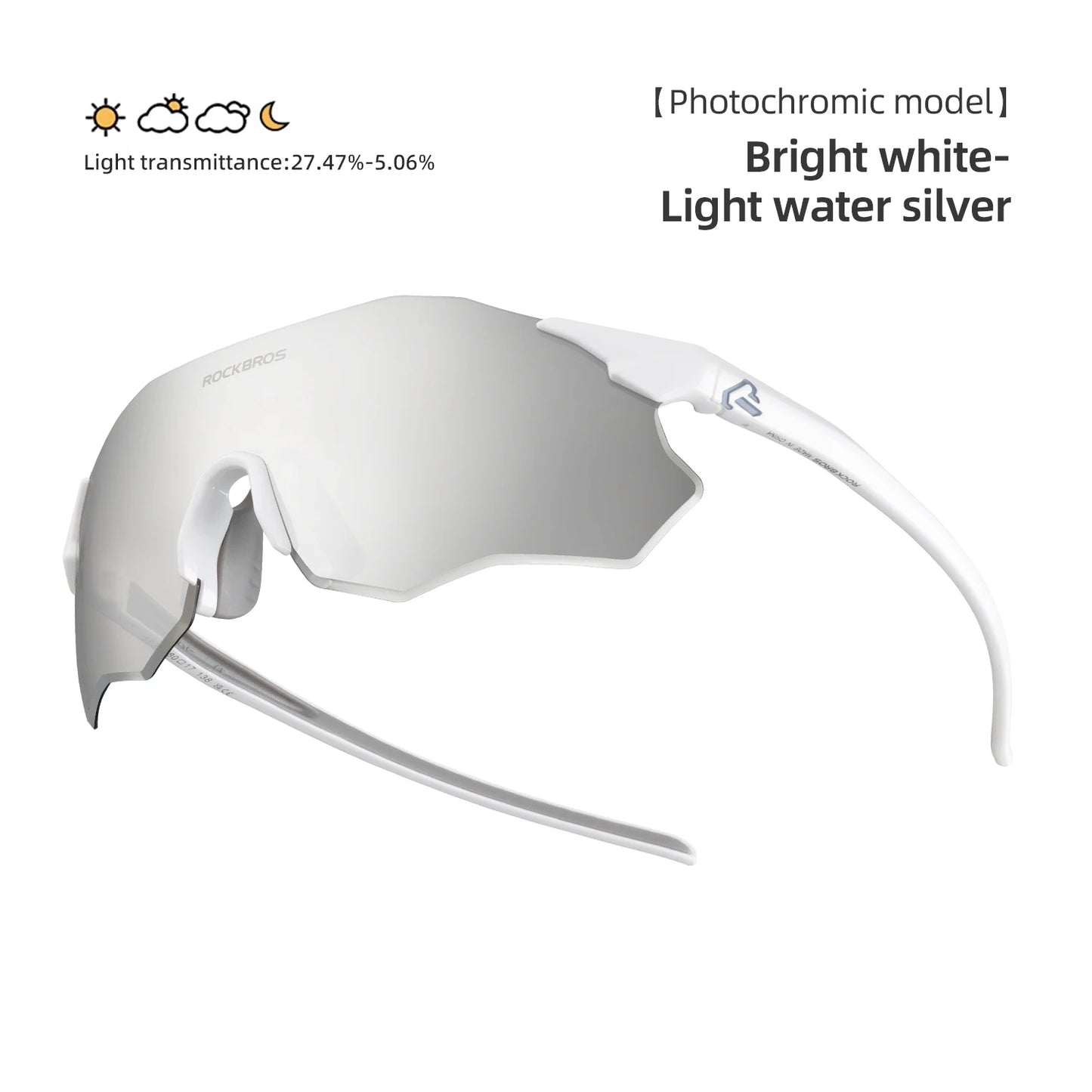 Bicycle Glasses Photochromic / Polarized Lens Bike Sunglasses UV400 Sun Protection MTB Road Cycling Goggle Eyewear
