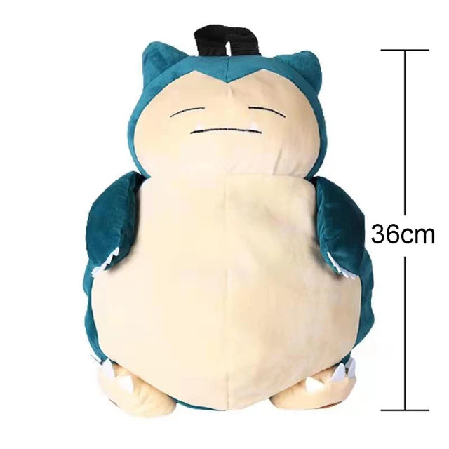 Kawaii Pokemon Plush Backpack Soft Cartoon Shoulder Bag