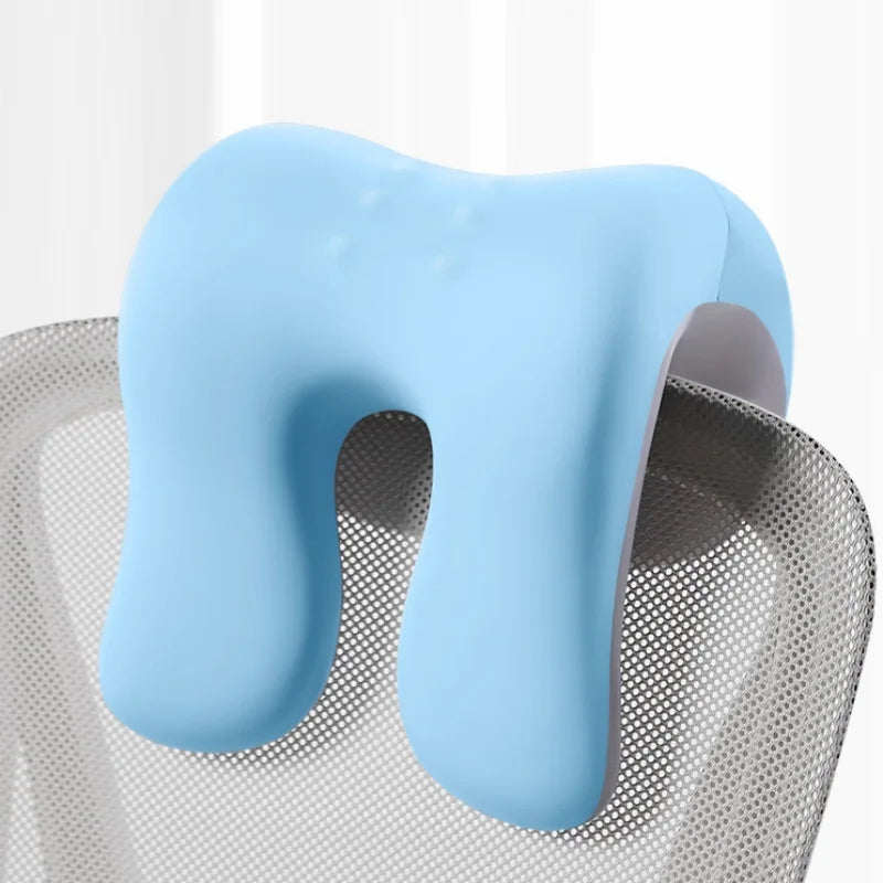 Ergonomic Nap Pillow Memory Foam Throw Pillow Chair Back Heightened Cushion Neck Support Face Down Sleeping Pillows