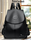 Backpack High Quality Leather Large Capacity Shoulder Bag Travel Backpack