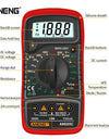 Digital Multimeter AC/DC Ammeter Volt Ohm Multimetre Tester Meter With Thermocouple LCD Backlight Portable