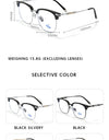 Ultra-light Myopia Prescription Glasses Optica Eyeglasses Hyperopia Reading High Quality Large Frame Square Retro Custom