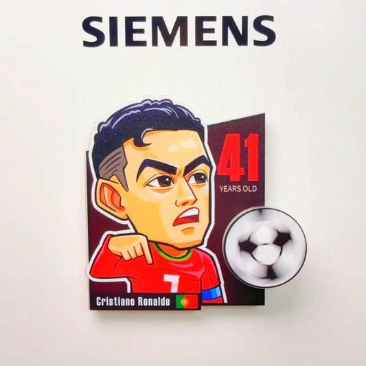 2026 Soccer Rotating Fridge Magnet Football Fan Souvenir Home Decor