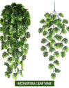 80CM Artificial Persian Fern Plants Vine Hanging Baskets Fake Plant Garland Rattan for Wall Garden Home Wedding Party Decor