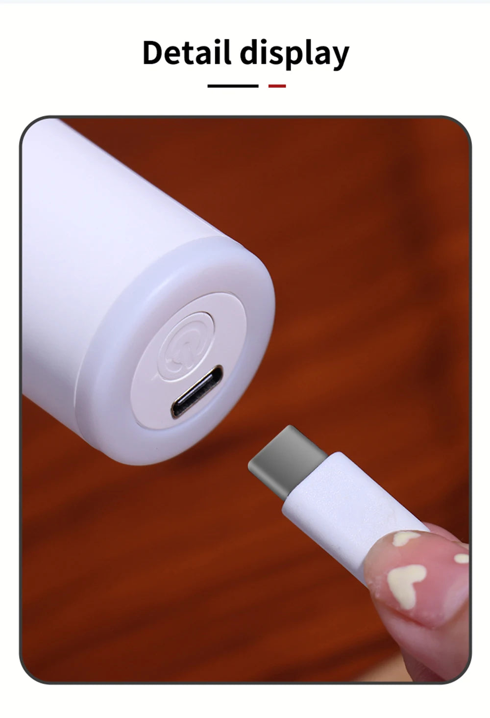 Electric Milk Frother USB Rechargeable Wireless Milk Foamer Coffee Whisk Mixer Egg Beater Mini Frother Handle Stirrer 3 Speeds