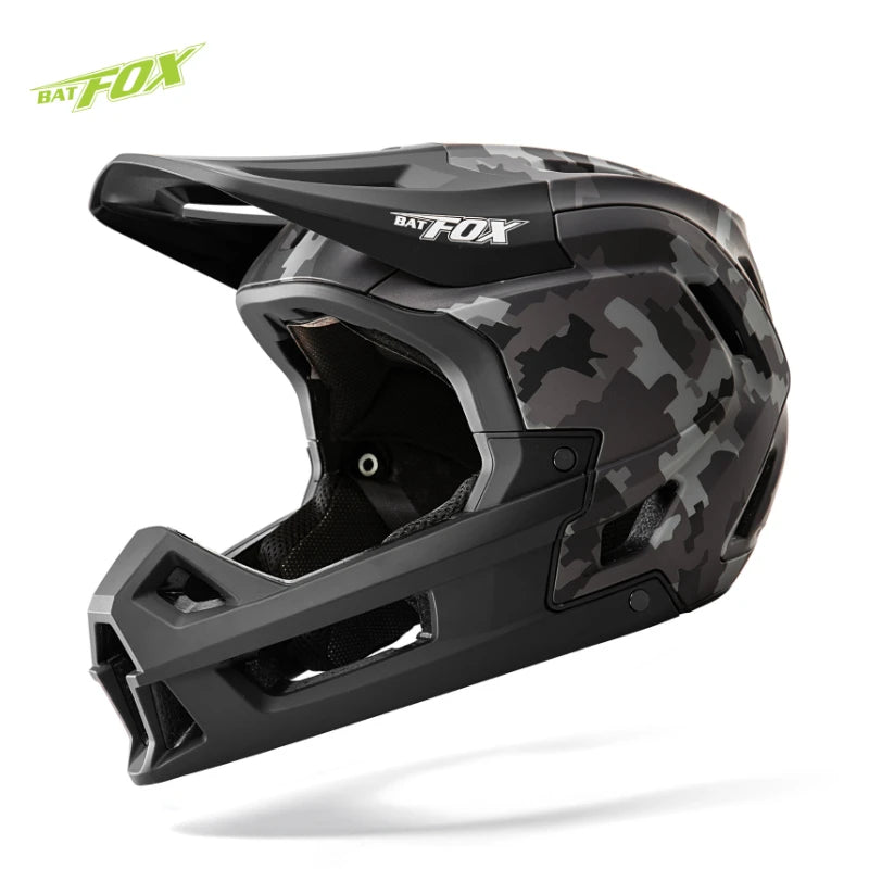 Full Face MTB Cycling Helmet For Downhill And Off Road Riding