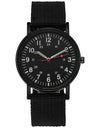 Men Business Leather Calendar Watch Men's Fake Three Eye Luminous Quartz